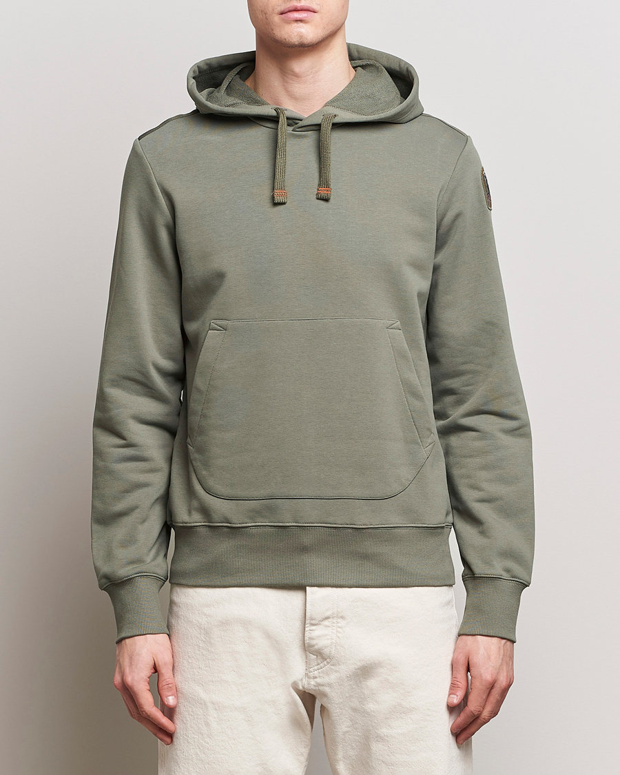Hombres | Sudaderas con capucha | Parajumpers | Everest Super Easy Hoodie Thyme Green