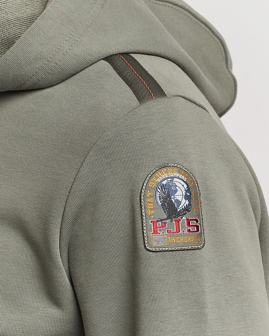 Hombres | Jerséis y prendas de punto | Parajumpers | Everest Super Easy Hoodie Thyme Green