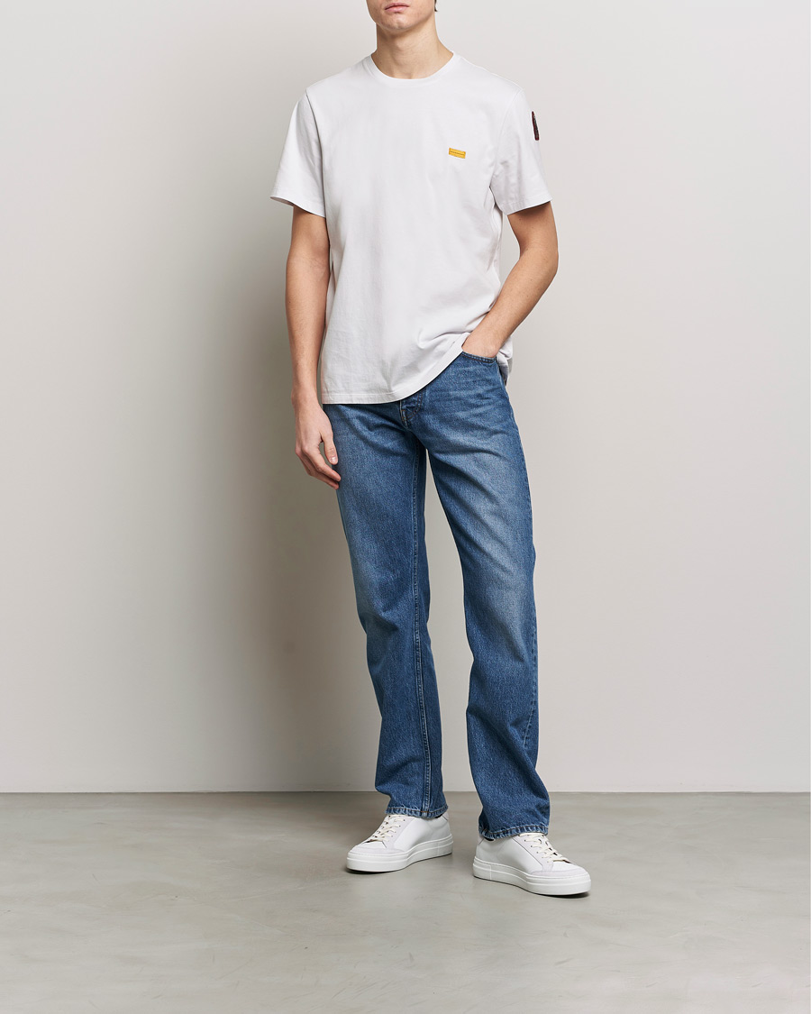 Hombres | Camisetas | Parajumpers | Iconic Crew Neck T-Shirt Cloud