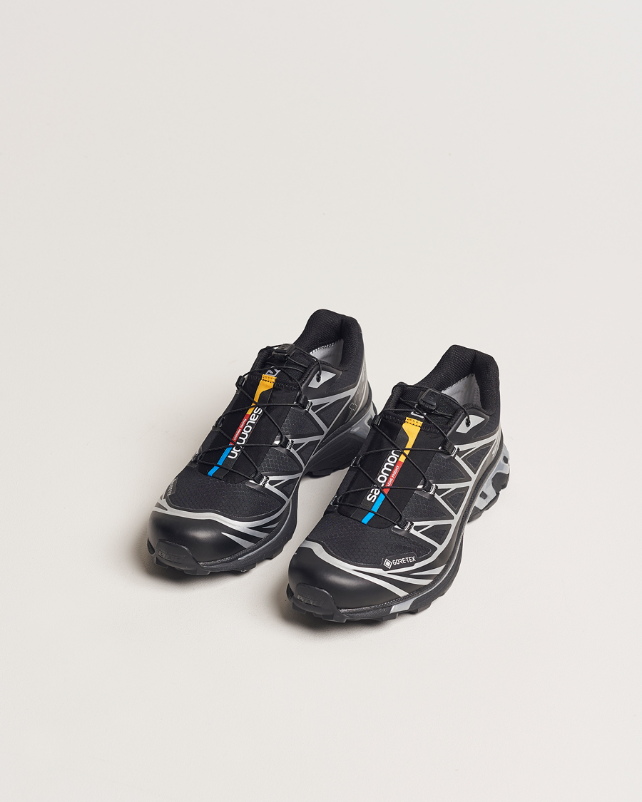 Hombres | Zapatillas de senderismo | Salomon | XT-6 GTX Sneakers Black