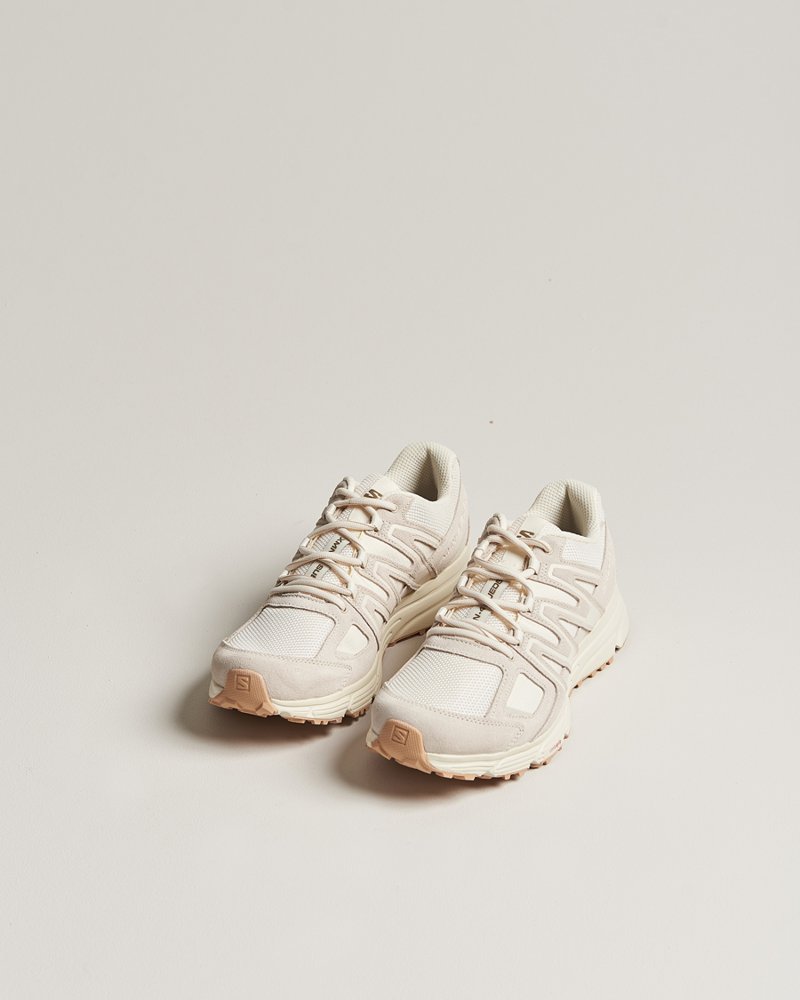 Hombres | Zapatos de ante | Salomon | X-Mission 4 Sneakers Rainy Day/Vanilla Ice