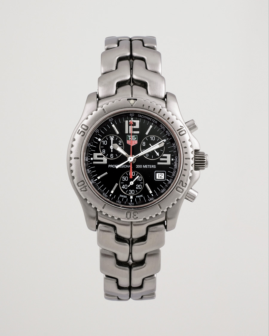 Hombres | Tag Heuer Pre-Owned Link Quartz CT1111 Silver | Tag Heuer Pre-Owned | Link Quartz CT1111 Silver