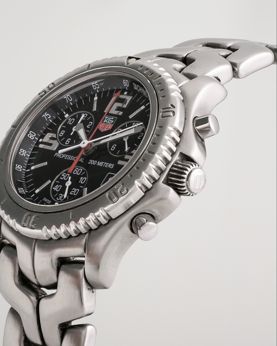 Hombres | Tag Heuer Pre-Owned Link Quartz CT1111 Silver | Tag Heuer Pre-Owned | Link Quartz CT1111 Silver