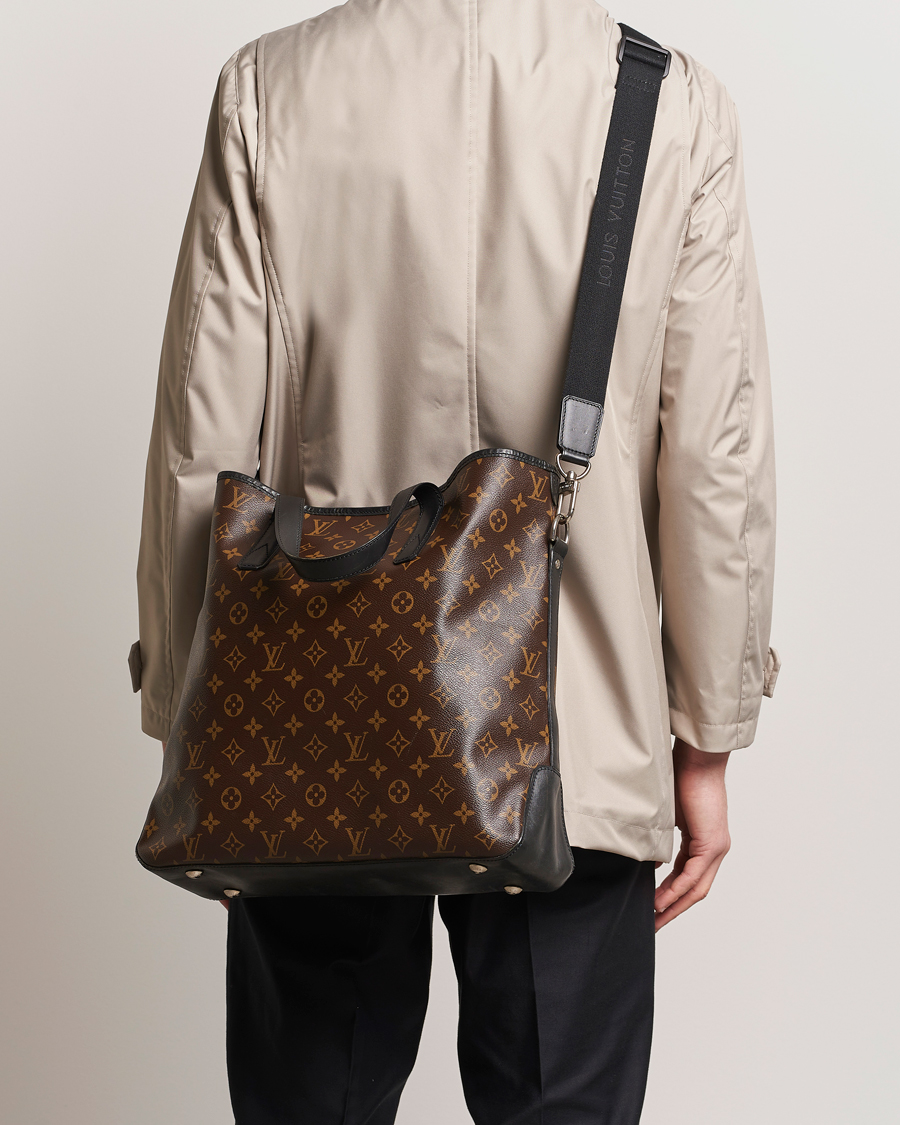 Hombres | Pre-Owned & Vintage Bags | Louis Vuitton Pre-Owned | Davis Tote Bag Monogram Macassar