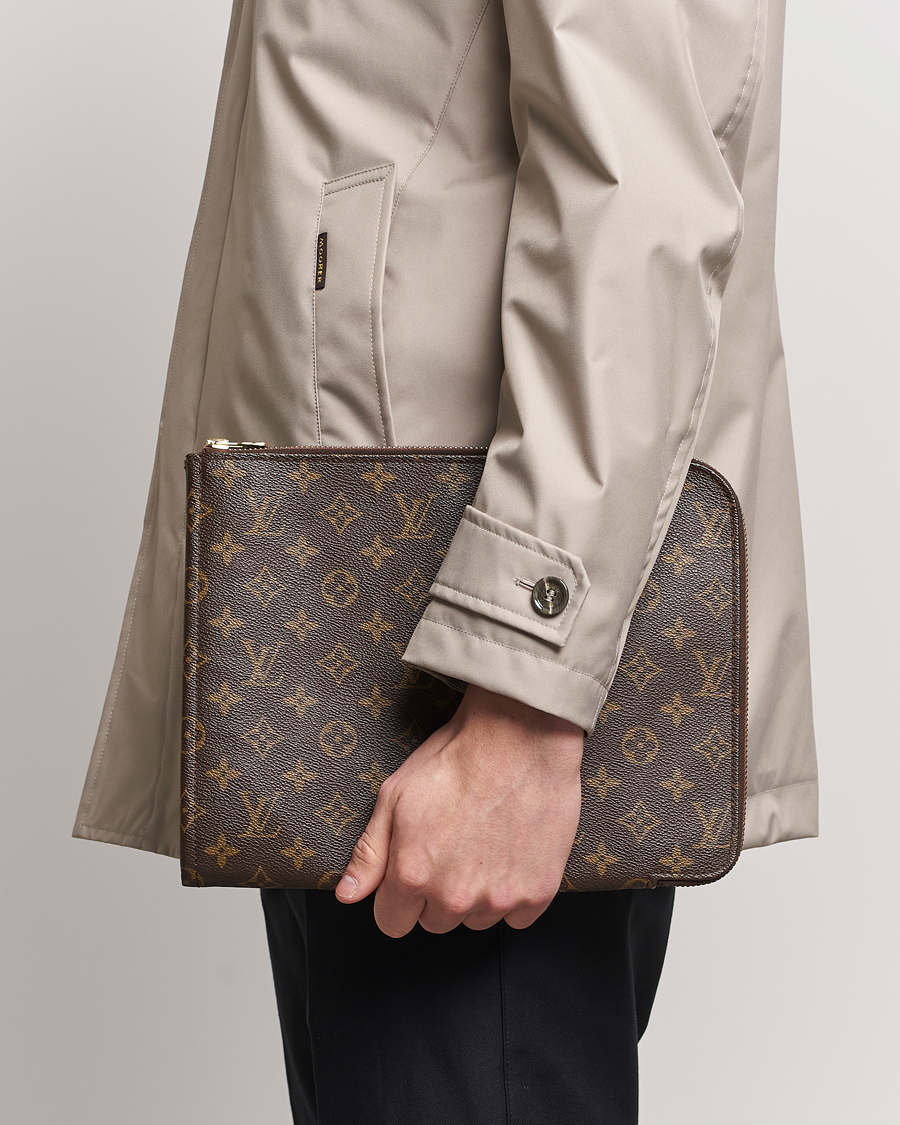 Hombres | Accesorios | Louis Vuitton Pre-Owned | Posh Documan Document Bag Monogram