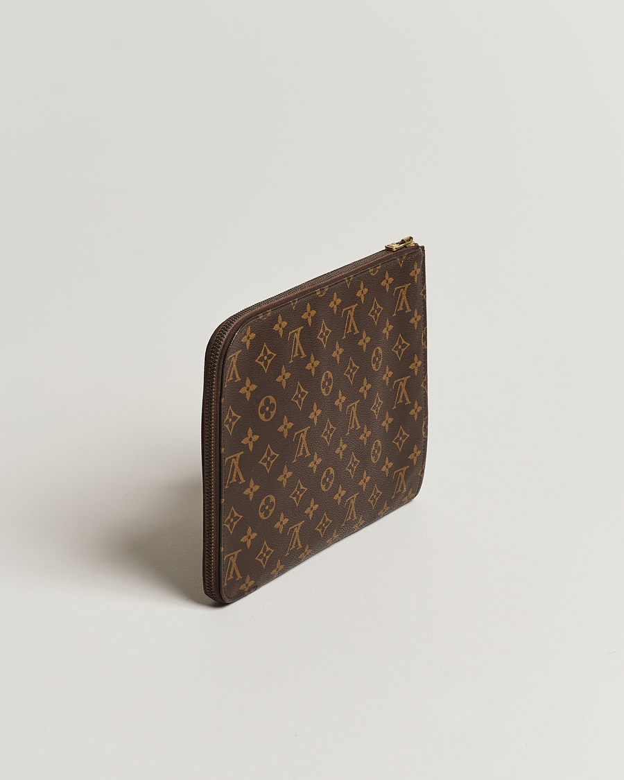Hombres | Louis Vuitton Pre-Owned Posh Documan Document Bag Monogram | Louis Vuitton Pre-Owned | Posh Documan Document Bag Monogram