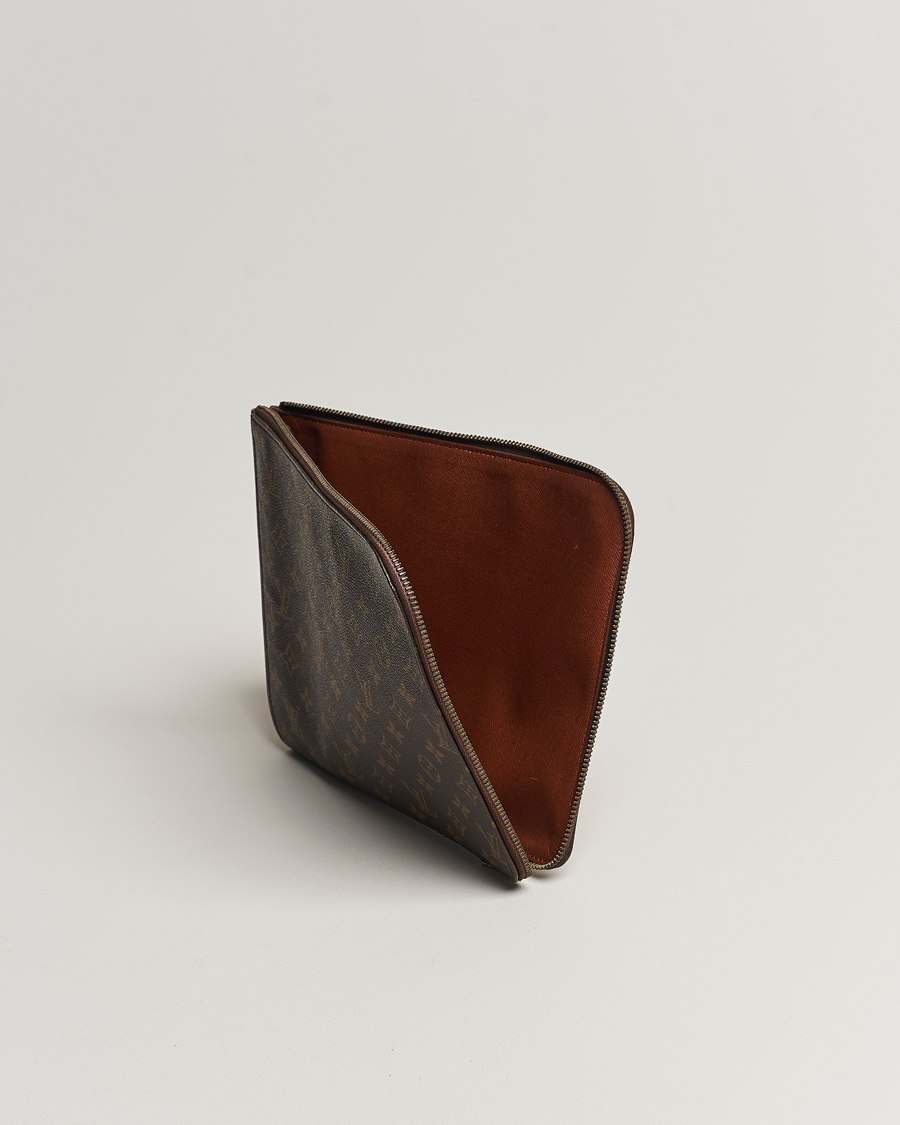Hombres | Louis Vuitton Pre-Owned Posh Documan Document Bag Monogram | Louis Vuitton Pre-Owned | Posh Documan Document Bag Monogram