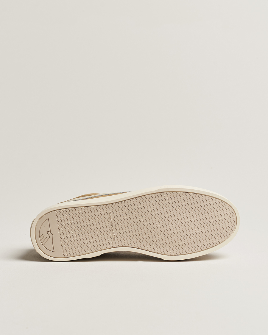 Hombres | Stepney Workers Club Dellow S-Strike Suede Sneaker Desert/Ecru | Stepney Workers Club | Dellow S-Strike Suede Sneaker Desert/Ecru