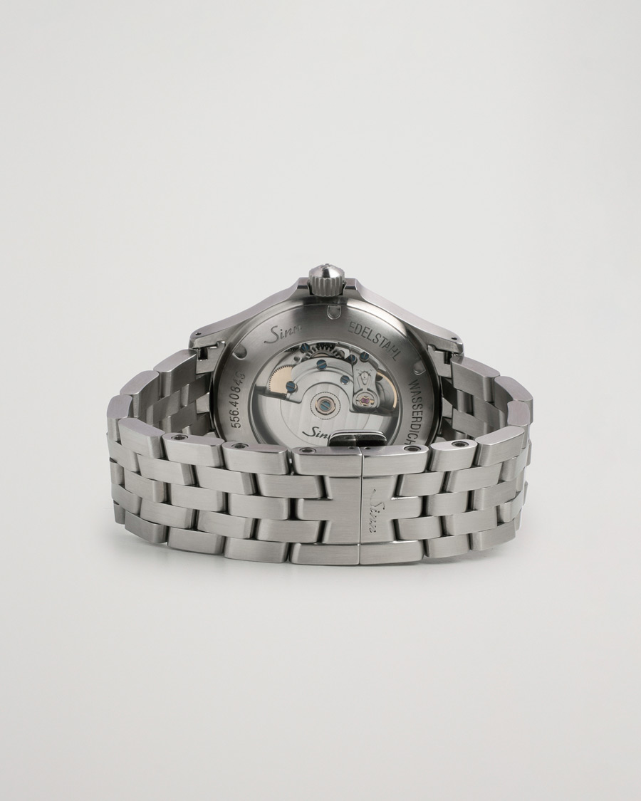 Hombres | Sinn Pre-Owned 556 Stainless Steal 38,5 Black Silver | Sinn Pre-Owned | 556 Stainless Steal 38,5 Black Silver