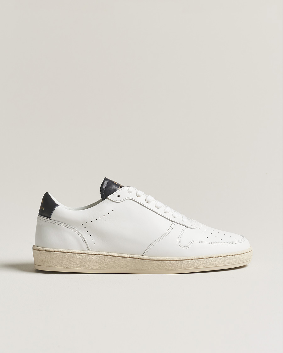 Hombres | Zespà ZSP23 APLA Leather Sneakers White/Navy | Zespà | ZSP23 APLA Leather Sneakers White/Navy