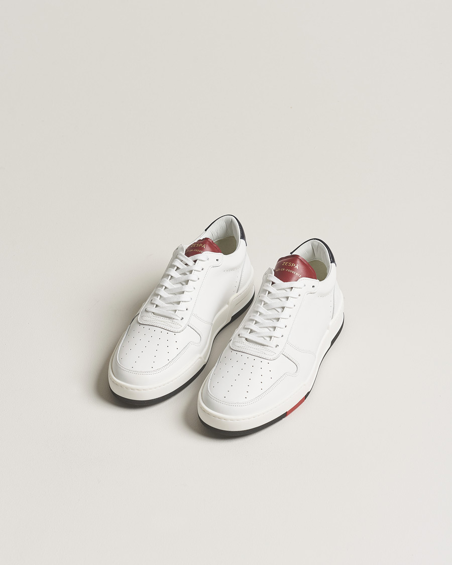 Hombres | Zapatillas blancas | Zespà | ZSP23 MAX APLA Leather Sneakers France