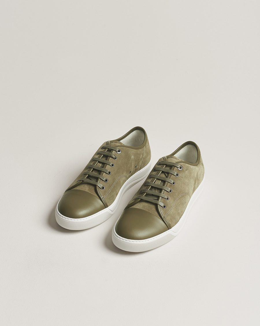 Hombres | Zapatos | Lanvin | Nappa Cap Toe Sneaker Solitary