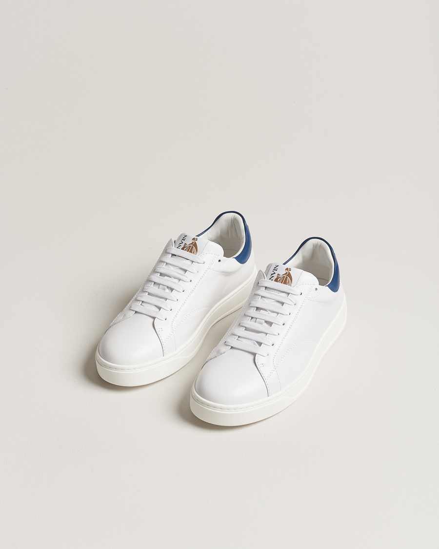 Hombres | Lanvin | Lanvin | DBB0 Sneakers White/Navy