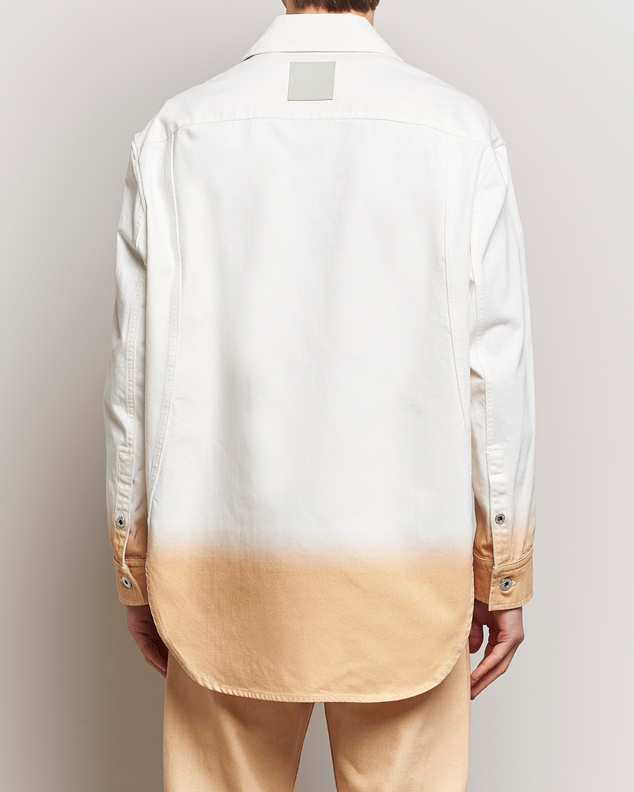 Hombres | Camisas | Lanvin | Degrade Effect Overshirt Vanilla