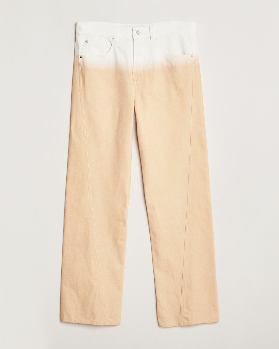 Hombres | Pantalones | Lanvin | Degrade Twisted Pants Vanilla