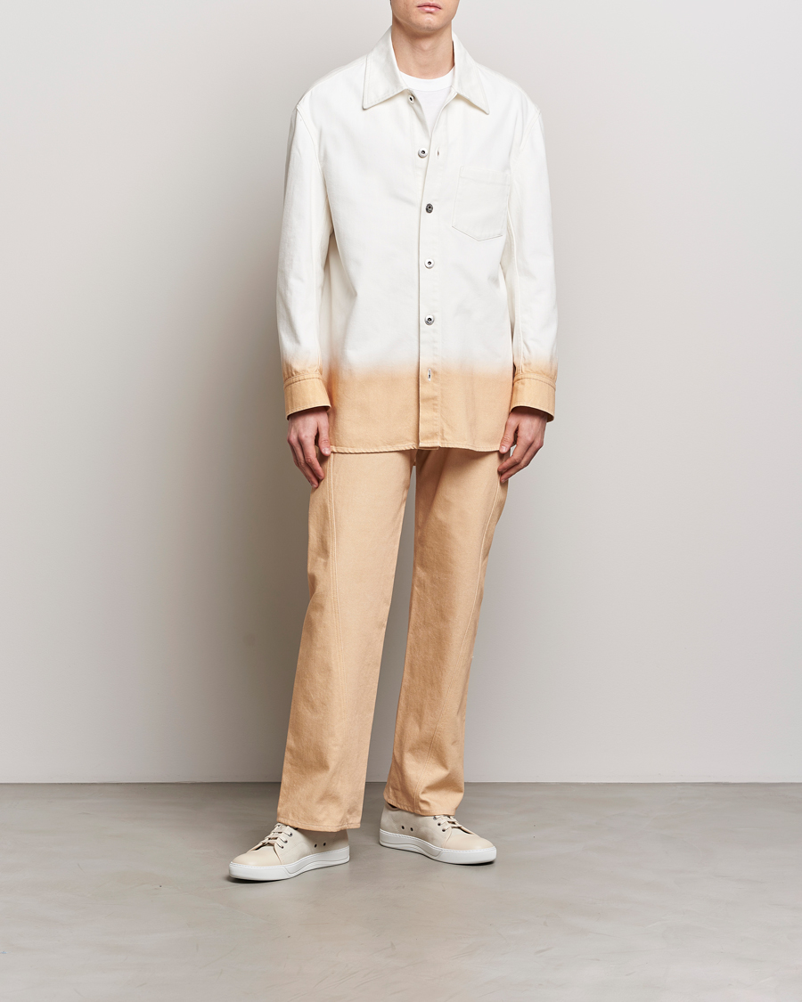 Hombres | Pantalones | Lanvin | Degrade Twisted Pants Vanilla
