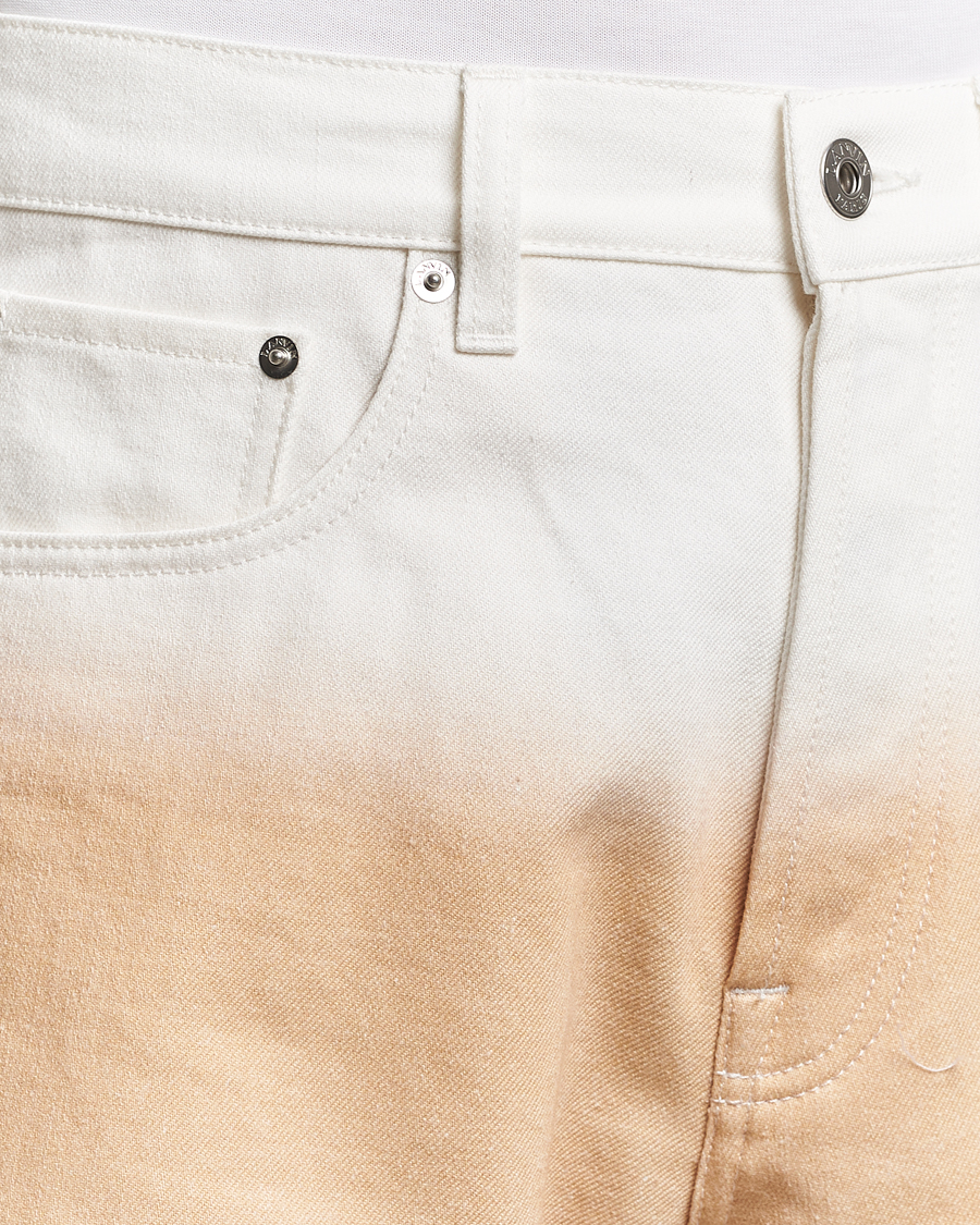 Hombres | Pantalones | Lanvin | Degrade Twisted Pants Vanilla
