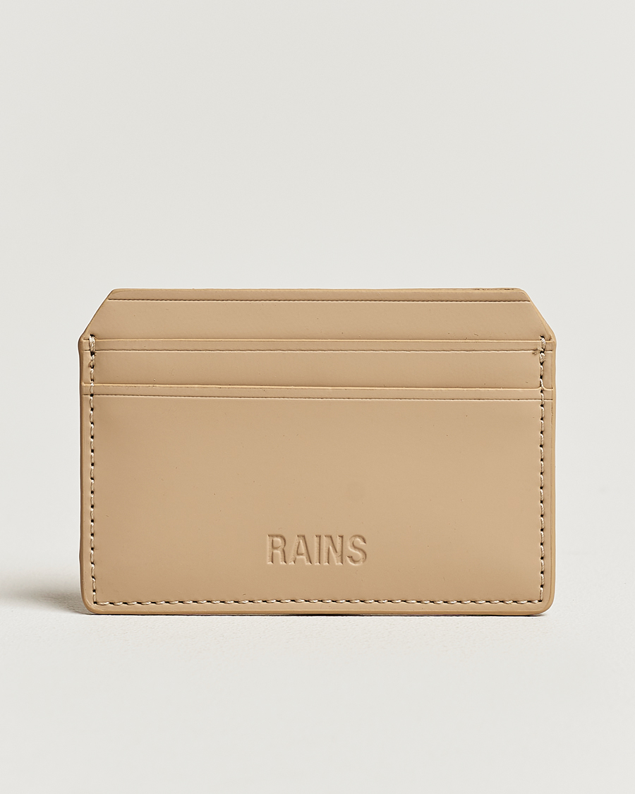 Hombres | RAINS Card Holder Sand | RAINS | Card Holder Sand