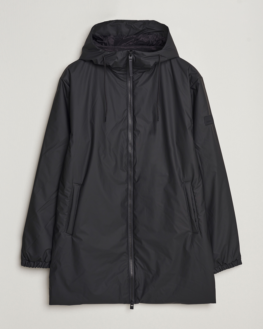 Hombres | Abrigos y chaquetas | RAINS | Lohja Hooded Car Coat Black