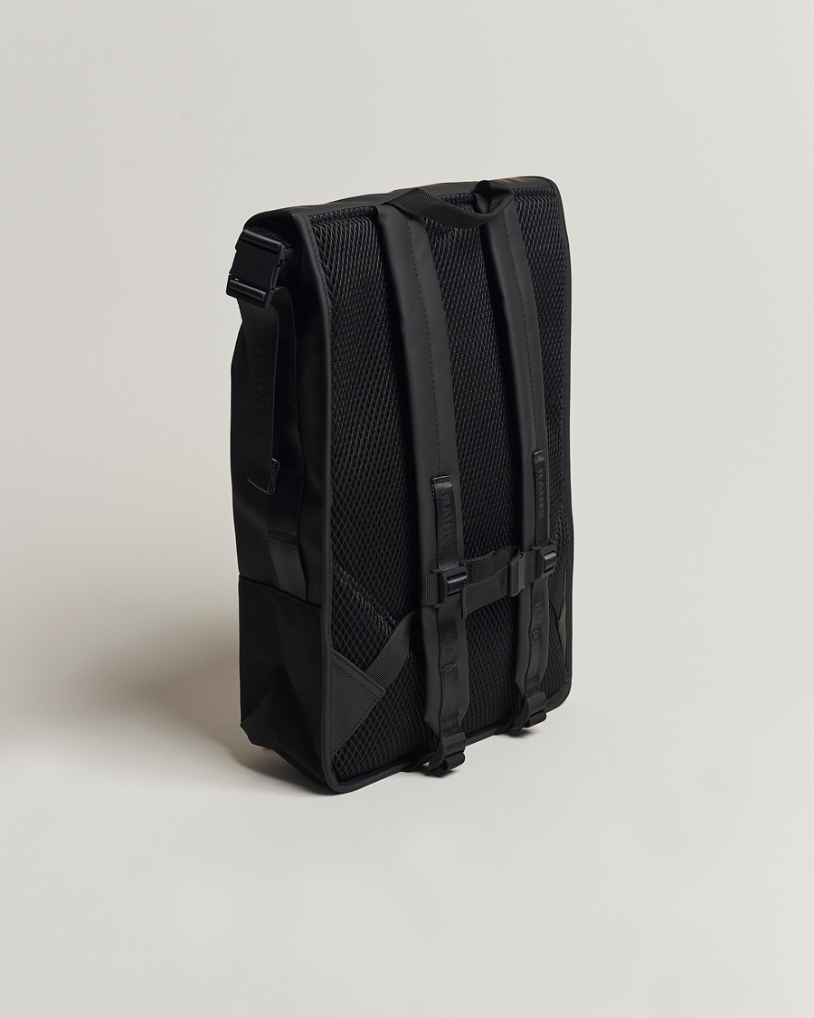 Hombres | Accesorios | RAINS | Trail Rolltop Backpack Black