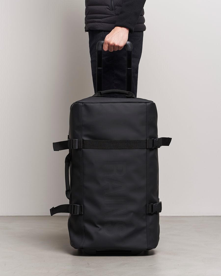 Hombres |  | RAINS | Texel Check In Travel Bag Black