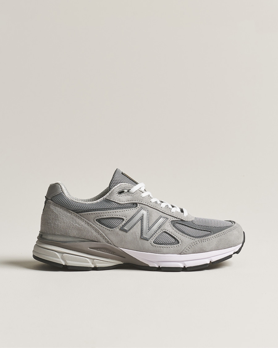 Hombres | Zapatillas | New Balance Made In US & UK | New Balance Made in USA 990v4 Sneakers Grey