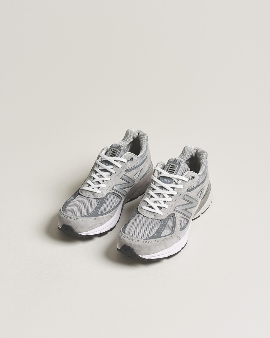 Hombres | Zapatos de ante | New Balance | Made in USA U990GR4 Grey/Silver