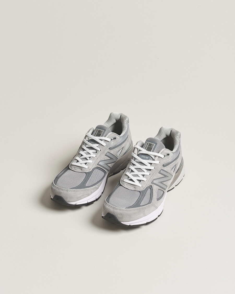 Hombres | Zapatillas | New Balance Made In US & UK | New Balance Made in USA 990v4 Sneakers Grey