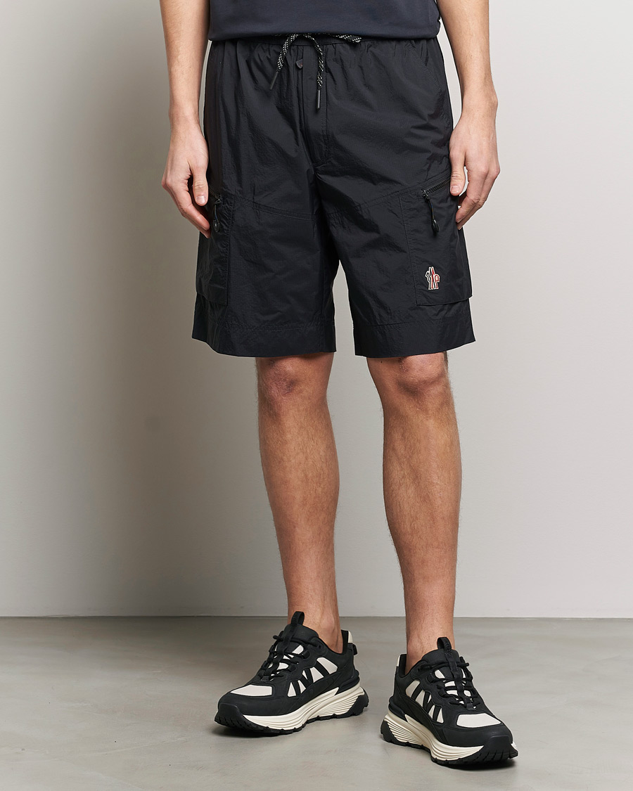 Hombres | Pantalones cortos cargo | Moncler Grenoble | Cargo Shorts Black