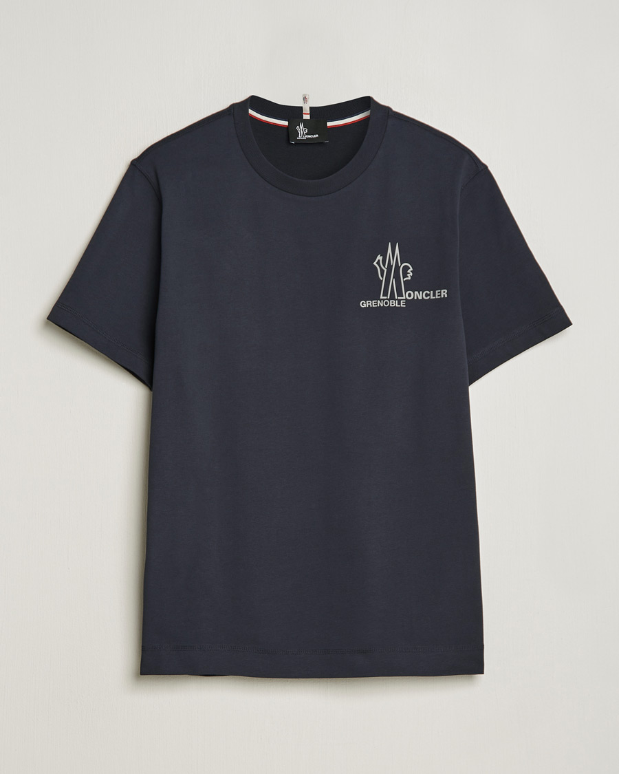 Hombres | Camisetas | Moncler Grenoble | Short Sleeve T-Shirt Navy