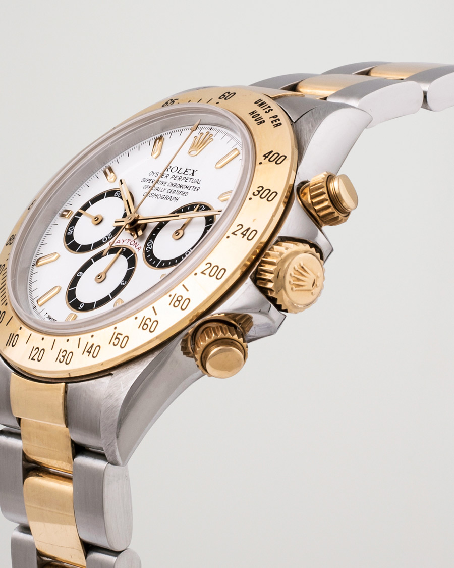 Hombres | Rolex Pre-Owned Daytona 16523 G/S Silver | Rolex Pre-Owned | Daytona 16523 G/S Silver