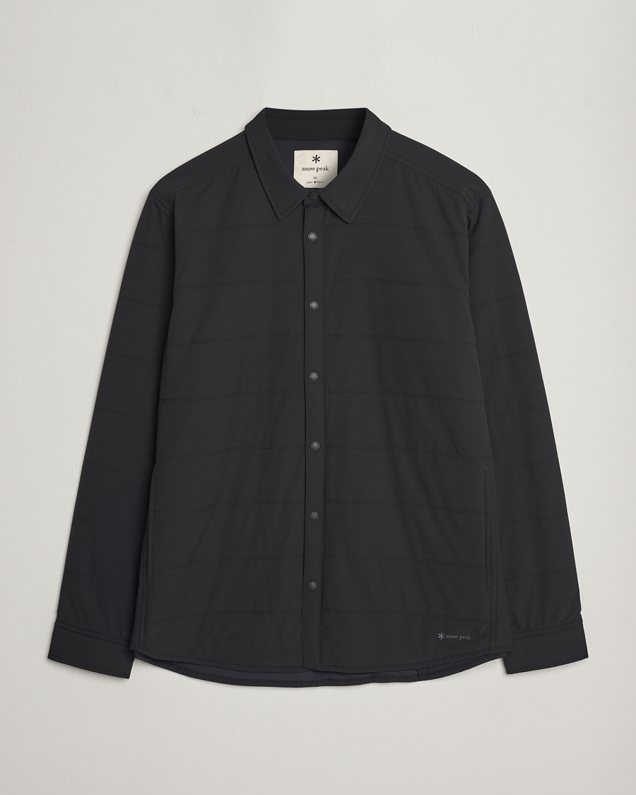 Hombres | Abrigos y chaquetas | Snow Peak | Flexible Insulated Shirt Black