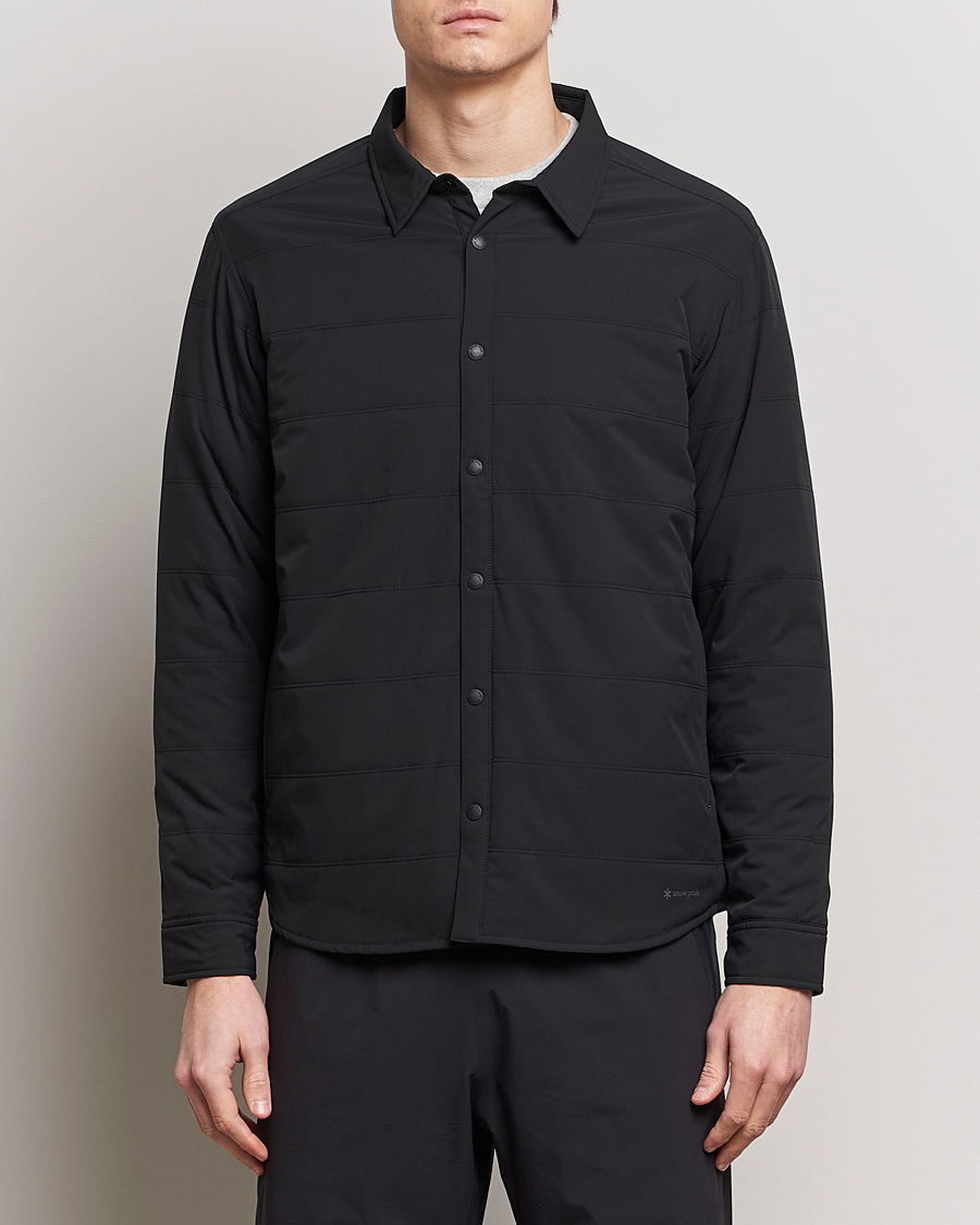 Hombres | Japanese Department | Snow Peak | Flexible Insulated Shirt Black