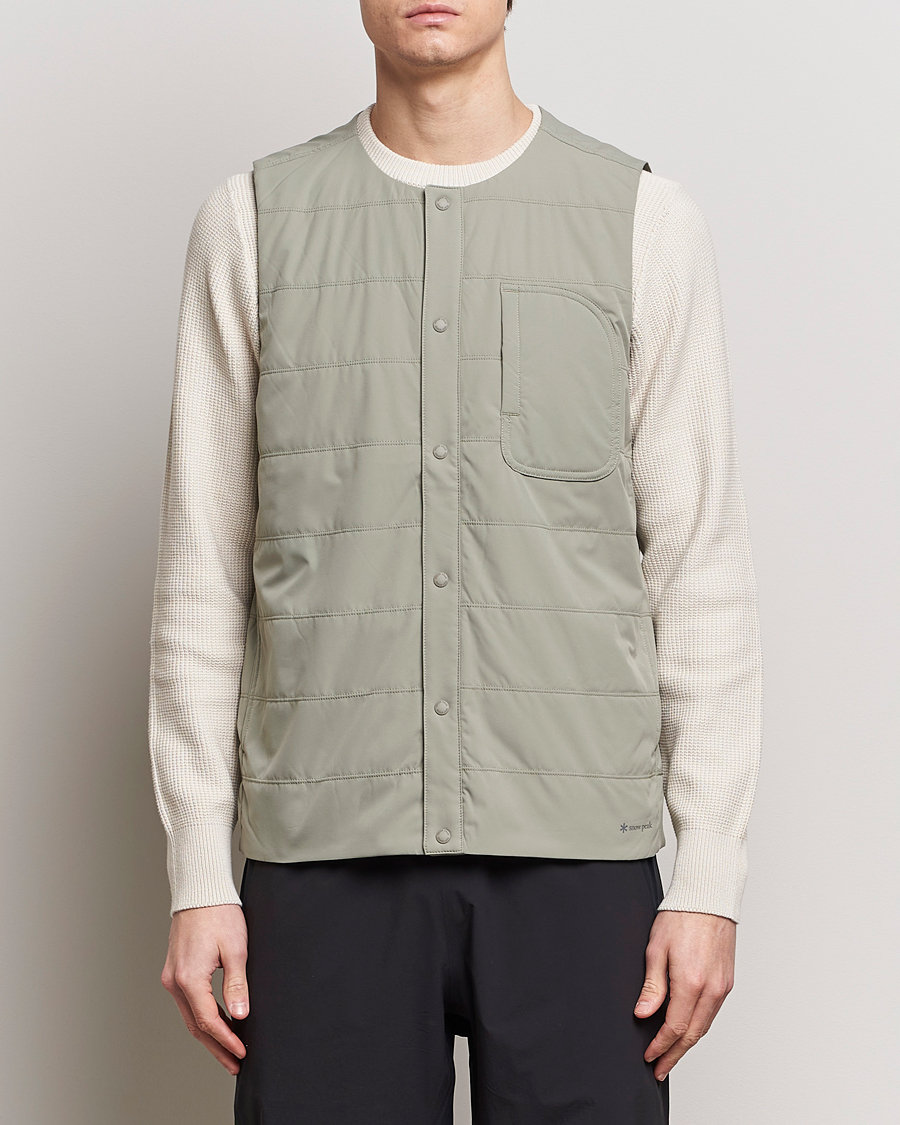 Hombres | Abrigos y chaquetas | Snow Peak | Flexible Insulated Vest Beige