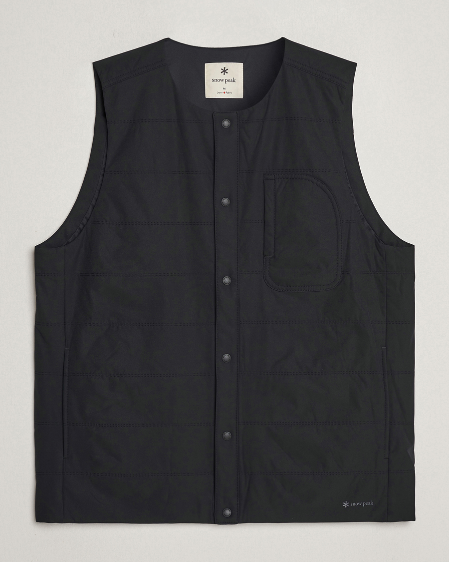 Hombres | Abrigos y chaquetas | Snow Peak | Flexible Insulated Vest Black