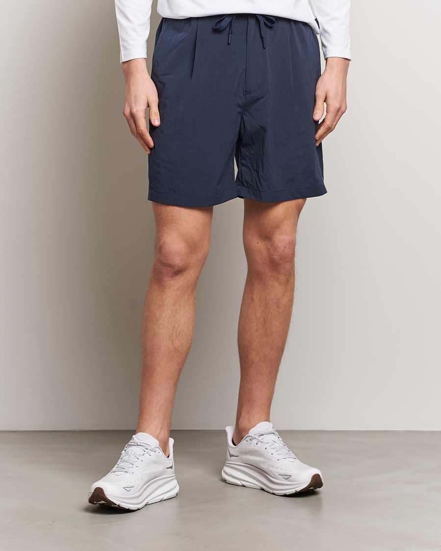 Hombres | Pantalones cortos funcionales | Snow Peak | Quick Dry Shorts Navy