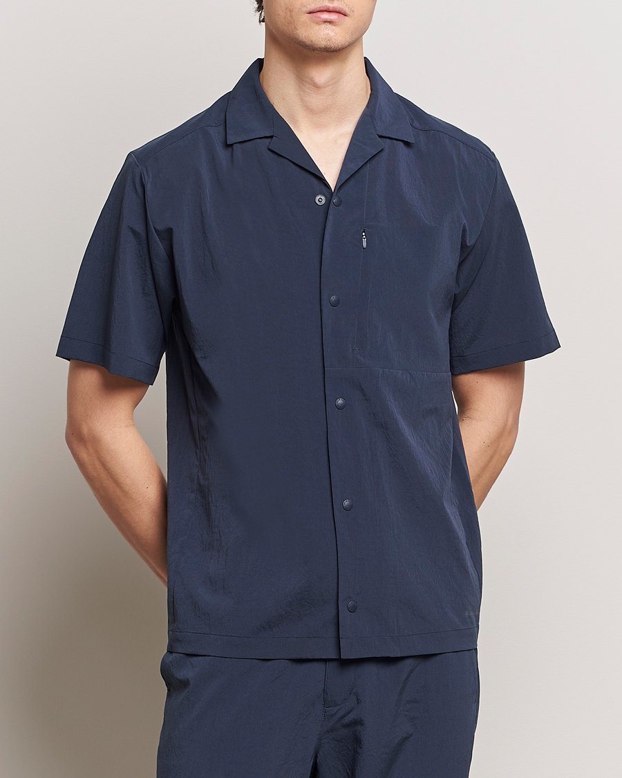 Hombres | Casual | Snow Peak | Quick Dry Shirt Navy