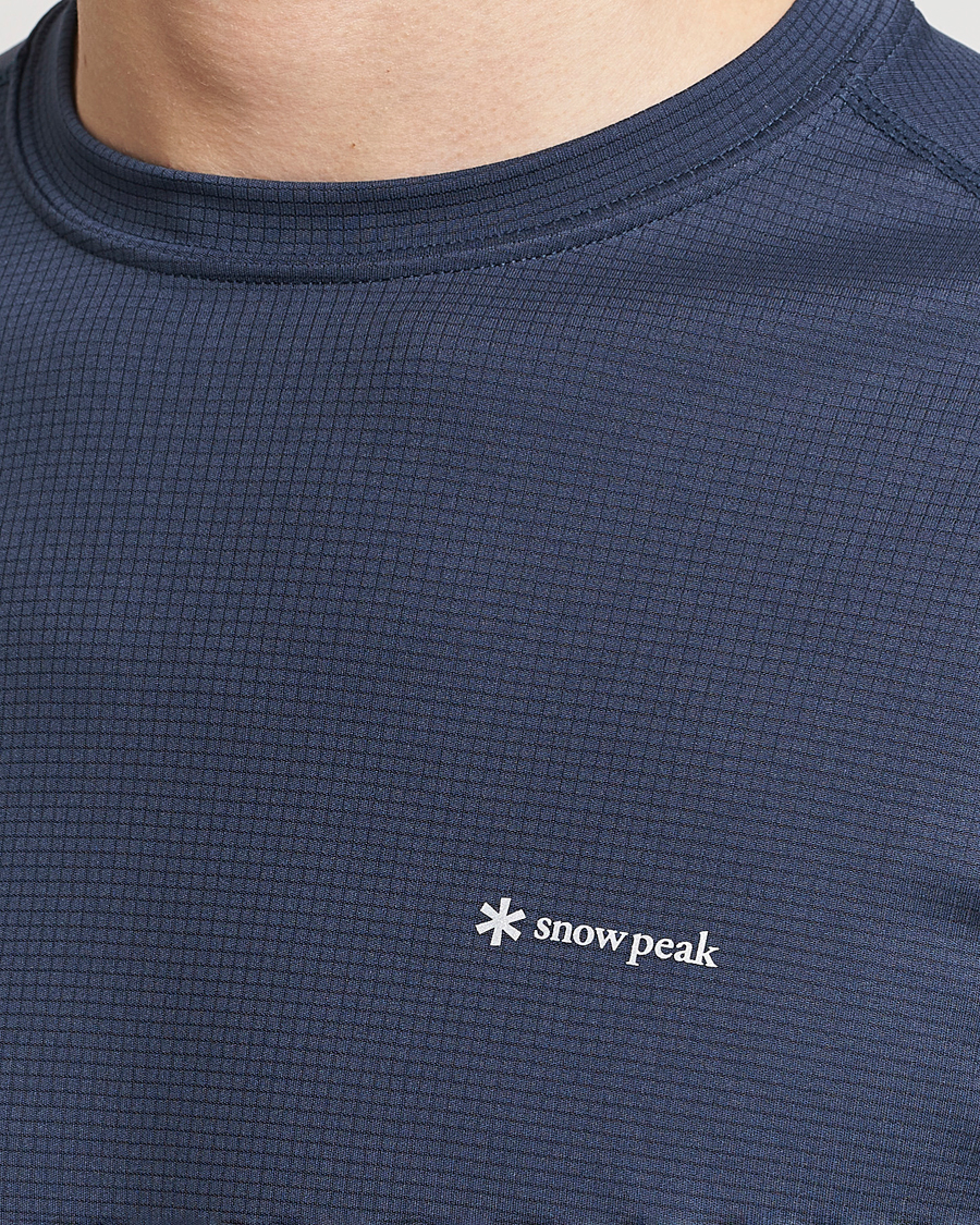 Hombres | Camisetas | Snow Peak | PE Power Dry T-Shirt Navy