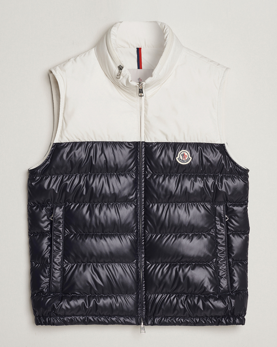 Hombres | Abrigos y chaquetas | Moncler | Cerces Vest White/Black