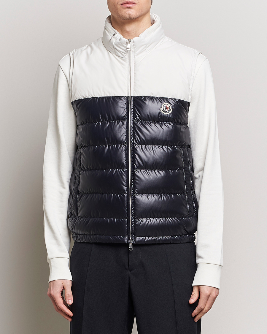Hombres | Abrigos y chaquetas | Moncler | Cerces Vest White/Black