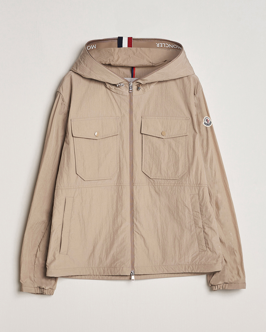 Hombres | Abrigos y chaquetas | Moncler | Plessur Hooded Field Jacket Beige