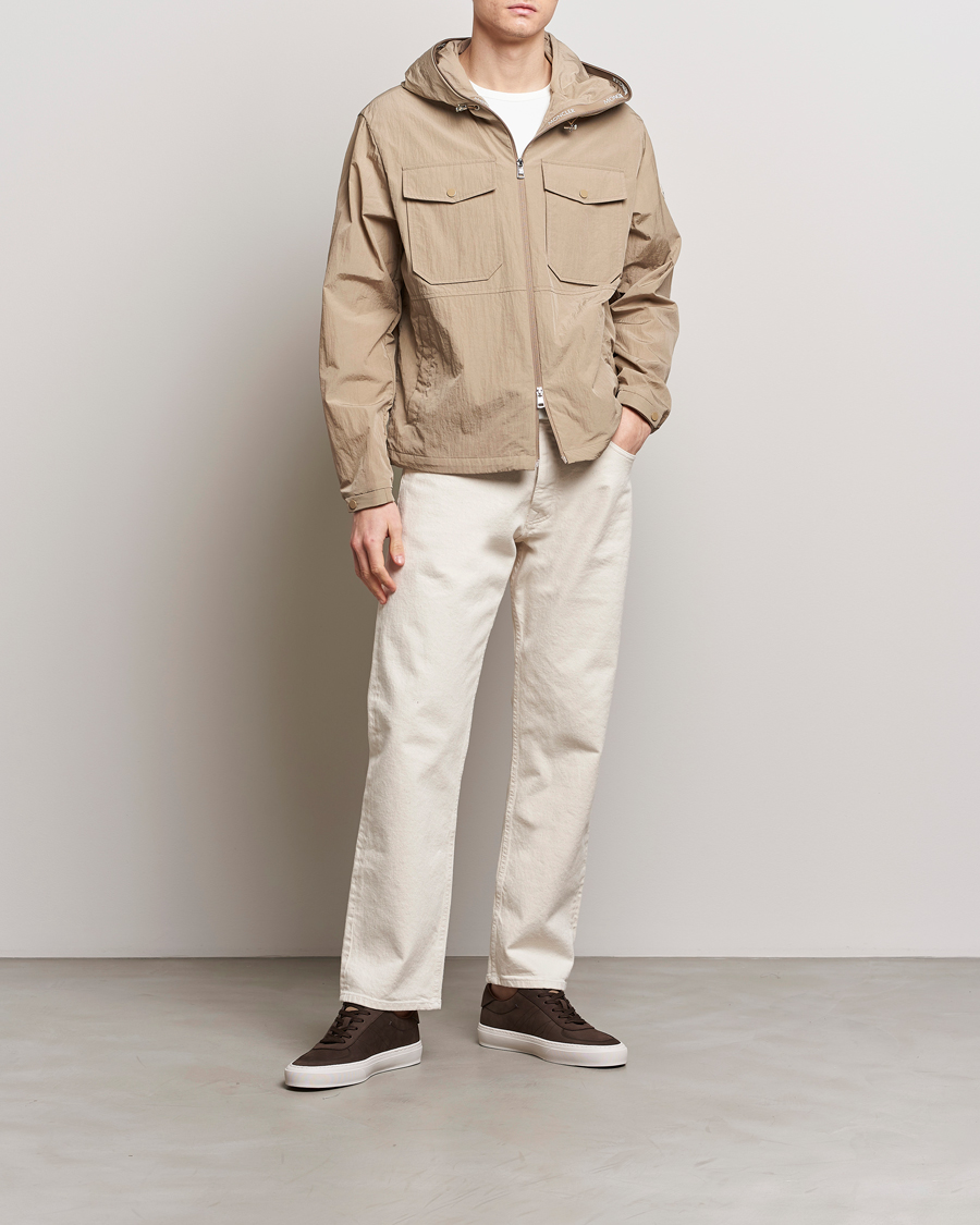 Hombres | Abrigos y chaquetas | Moncler | Plessur Hooded Field Jacket Beige