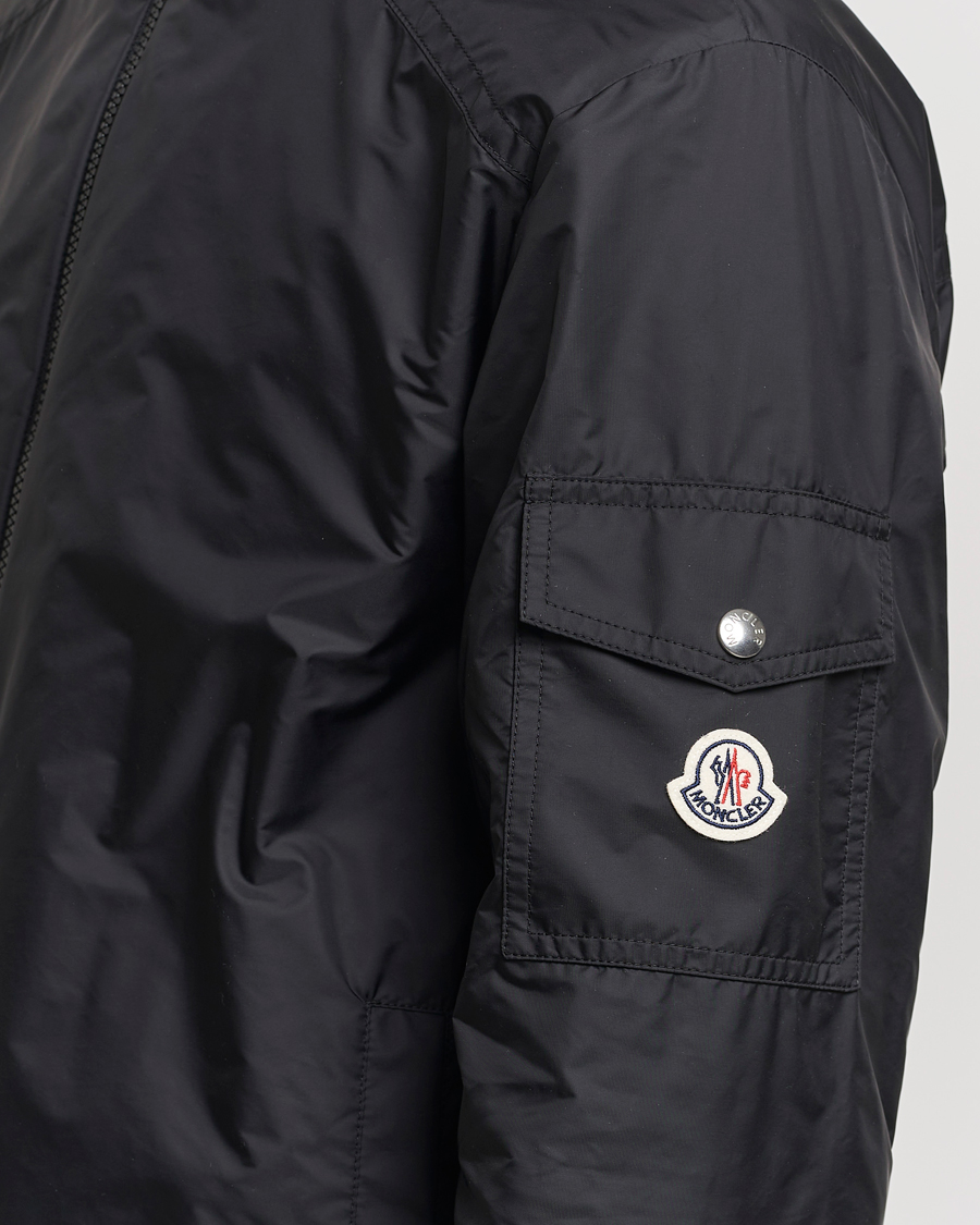 Hombres | Abrigos y chaquetas | Moncler | Etiache Hooded Bomber Jacket Black
