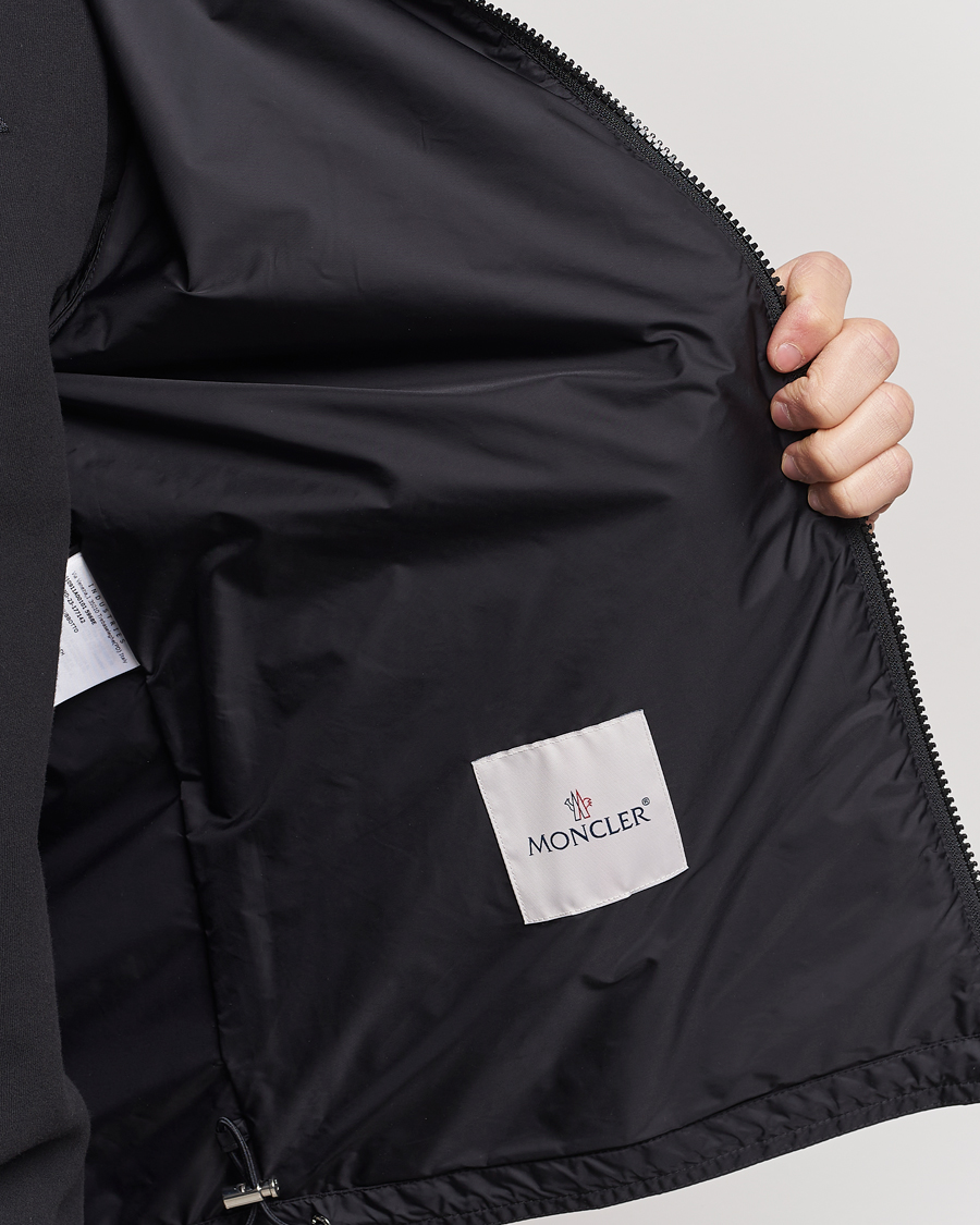 Hombres | Abrigos y chaquetas | Moncler | Etiache Hooded Bomber Jacket Black