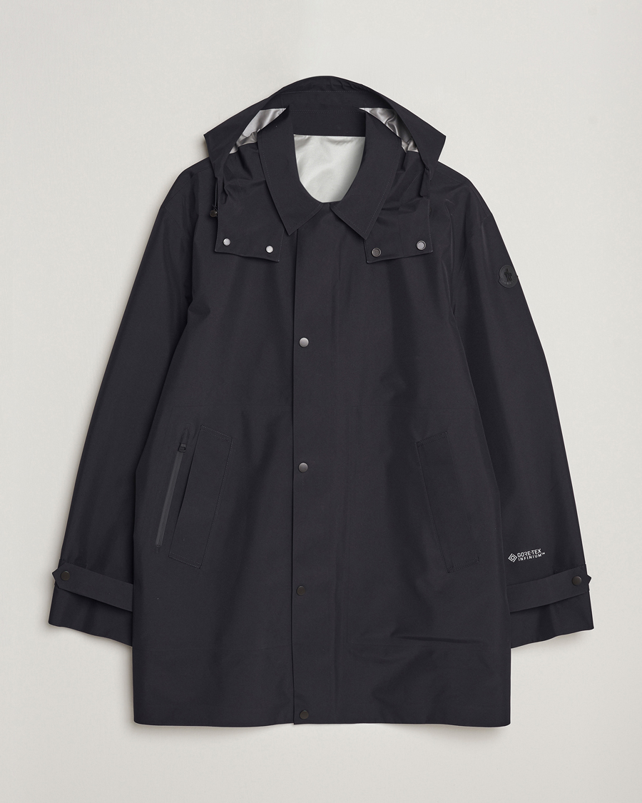 Hombres | Abrigos y chaquetas | Moncler | Mongioia Technical Rain Coat Navy