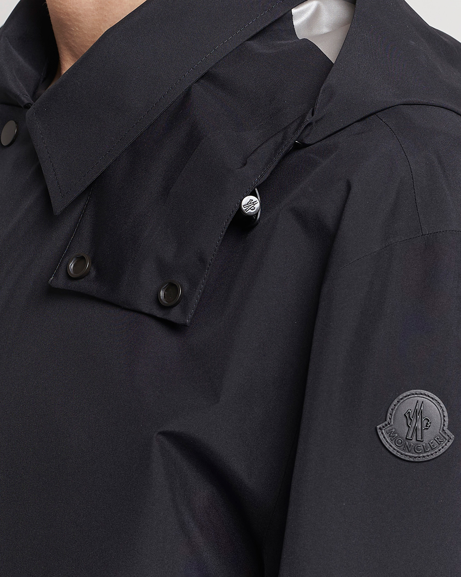 Hombres | Abrigos y chaquetas | Moncler | Mongioia Technical Rain Coat Navy