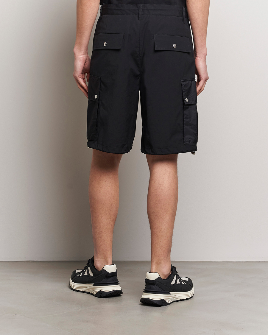Hombres | Pantalones cortos | Moncler | Cotton Cargo Shorts Black