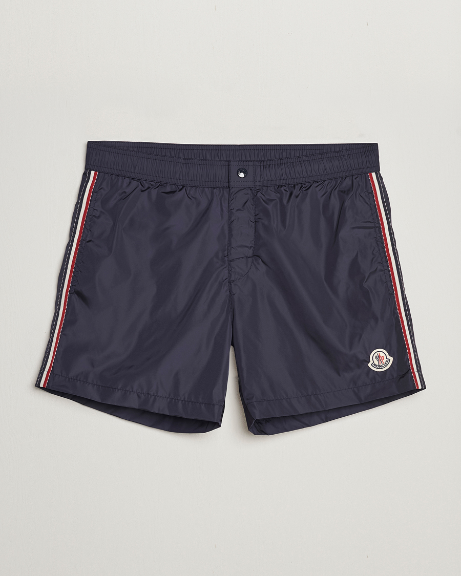 Hombres | Bañadores | Moncler | Nylon Swim Shorts Navy