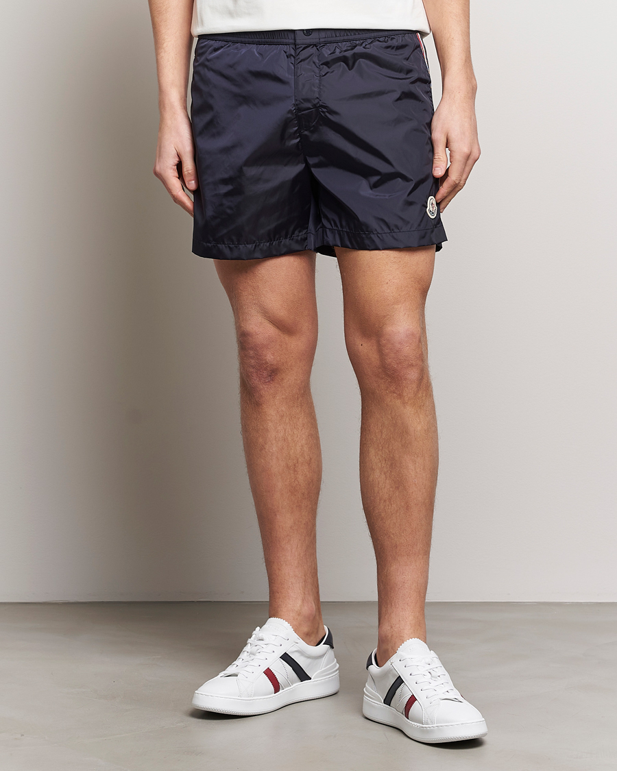Hombres | Bañadores | Moncler | Nylon Swim Shorts Navy