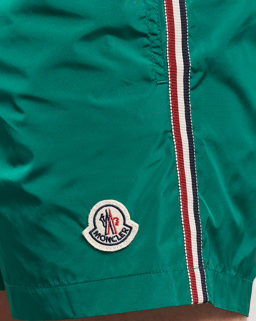 Hombres | Bañadores | Moncler | Nylon Swim Shorts Emerald Green
